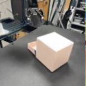 ParticleSplat RGB reconstruction of Real-world scene 1 at the target camera view.